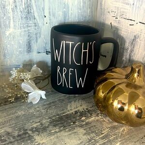 Rae Dunn matte black WITCH’S BREW mug